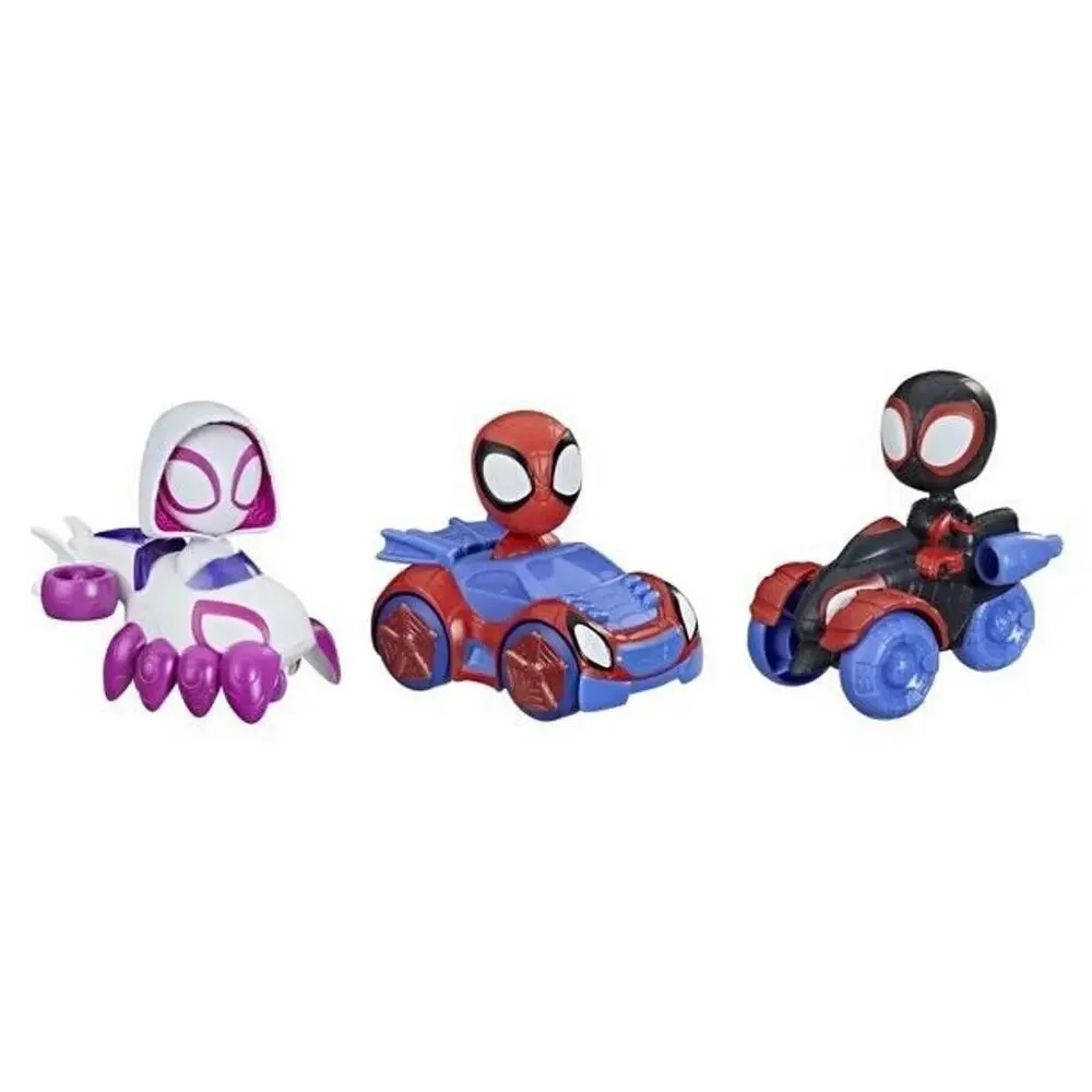 Spidey & His Amazing Friends Racers Ghost-Spider, Spidey & Miles Morales